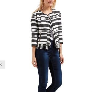 Striped  blazer NWT